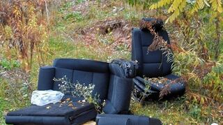 <p>Immer wieder entsorgen Umweltsünder ihren Unrat am Ochsenbrunnen. Die Autositze hat die Stadt mittlerweile entfernen lassen - auf Kosten der Steuerzahler.</p>