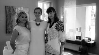 <p>Inhaberin Alina Wieland (Mitte) und ihr charmantes Team.</p>