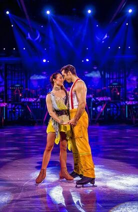<p>Beim aktuellen Holiday-On-Ice-Programm "Believe" geht es romantisch zu.</p>