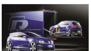 <p>Erwartungsgemäß rollt der Golf VII R stärker und sparsamer an den Start als sein Vorgänger, wenn er im November zu Preisen ab 38.325 Euro in den Handel kommt.</p>