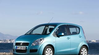 <p>Mag der kastenartige Suzuki Splash auch nicht jeden Geschmack treffen - für sein Alter sieht der Kleine ziemlich frisch aus.</p>
