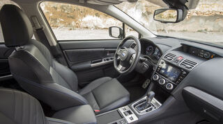 <p>mid Barcelona - Bequem und mit viel Seitenhalt: die Sitze im Subaru Levorg.</p>