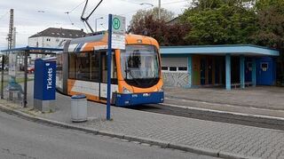 <p>An der Haltestelle Rheinau Bahnhof stehen große Veränderungen an.</p>