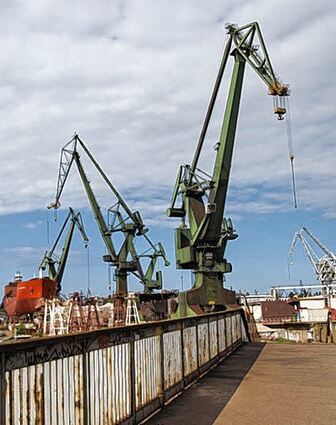 <p>Eine polnische Werft soll Arbeiter ausgebeutet haben. (Symbolbild).</p>