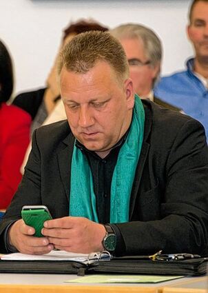 <p>Die Zeit von Matthias Schimpf im Landratsamt läuft ab.</p>