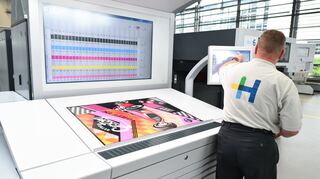 <p>Nach guten Messegeschäften verzeichnet die Heidelberger Druckmaschinen AG wieder volle Auftragsbücher.</p>