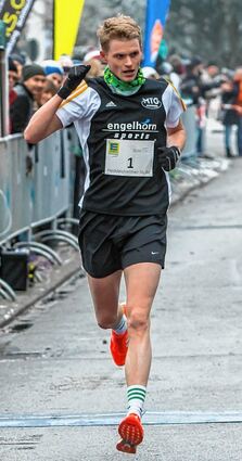 <p>Tobias Arnold und Lea Düppe (beide MTG Mannheim) sorgten in Heddesheim schnell für klare Verhältnisse.</p>