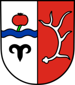 Das Wappen der Gemeinde Hirschberg