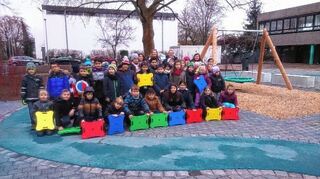 <p>Unter anderem schaffte der Förderverein der Astrid-Lindgren-Schule zwölf Rollboards für die Kinder an.</p>