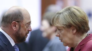 <p>Martin Schulz oder Angela Merkel - wer gewinnt? Am 24. September ist Bundestagswahl.</p>