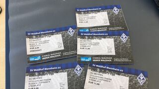 So sehen die Karten für das Aufstiegsspiel gegen den SV Meppen aus.