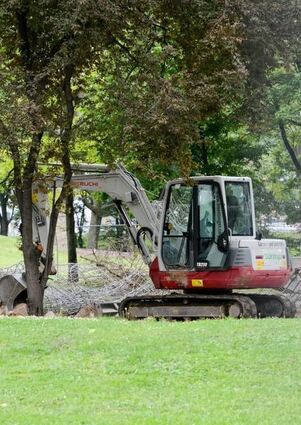 <p>Muss wegen Lärmschutzbestimmungen weichen: der Bolzplatz.</p>