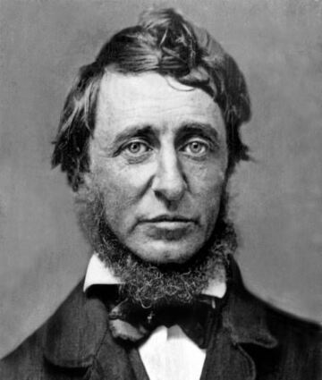 <p>Henry David Thoreau widersetzte sich staatlichen Forderungen.</p>