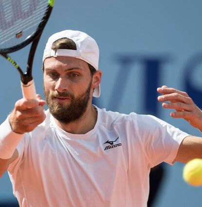 <p>Mannheims Daniel Brands besiegte Dustin Brown in einer packenden Begegnung im Match-Tiebreak.</p>