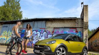 <p>mid Groß-Gerau - Rustikaler Outdoor-Typ: der Opel Adam Rocks.</p>