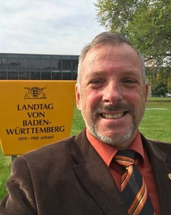 <p>Der Mannheimer Thomas Mohr hält Polizisten für unterbezahlt.</p>