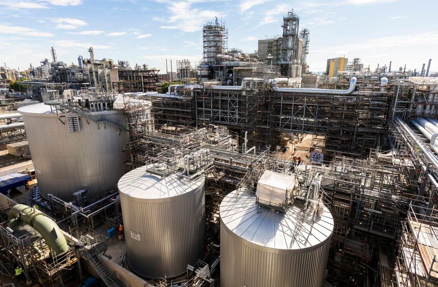 BASF-Produktionsanlage vom Netz genommen