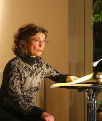 <p>Brachte Nachdenkliches über Leben und Tod: Madeleine Sauveur.</p>