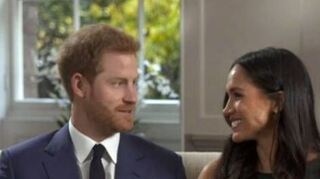 <p>Das frisch verlobte Paar beim Fernsehinterview mit BBC.</p>