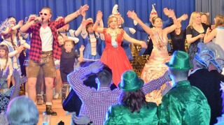 27.1.2018, Prunksitzung Grumbe, Bürgerhaus Heddesheim, Marius, der Stimmungssänger