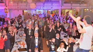 27.1.2018, Prunksitzung Grumbe, Bürgerhaus Heddesheim, Die steppenden Deppen
