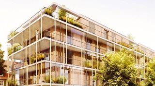 Die in der Neckarstadt ansässigen Architekten, Peter Bender (rechts oben) und Jan Papenhagen, planen ein Niedrigenergiehaus auf dem Turley-Gelände.