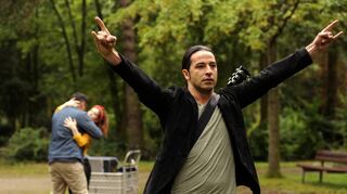 Der Comedy-Rockstar Bülent Ceylan spielt den angehenden Rocker Sammy.
