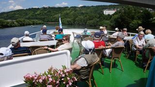 Unterwegs auf dem Wasser: Das Neckartal zeigte sich den Ausflüglern von seiner besten Seite.