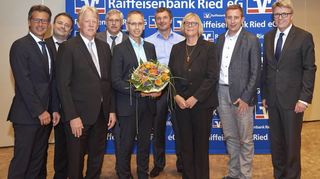 Der Aufsichtsrat hat sich bei der Vertreterversammlung der Raiffeisenbank Ried neu aufgestellt.