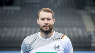 Handballnationalspieler Steffen Fäth ist der Neuzugang bei den Rhein-Neckar-Löwen. Foto: Sebastian Gollnow/dpa