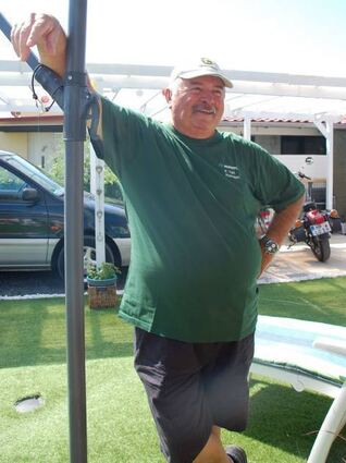 Mann für alles in der Freizeitanlage: Platzwart Peter Türk.