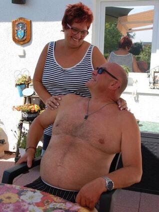 Seit drei Jahren dauerhaft am See: Sylvia und Lothar Schlosser aus Worms.