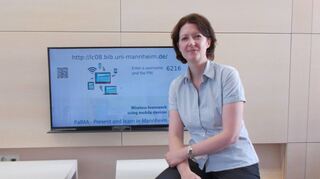 Annette Klein ist zuständig für die Medienbearbeitung in der Universitätsbibliothek Mannheim.