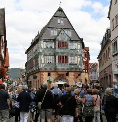 „MM“-Leser besichtigen die romantische Altstadt von Miltenberg, das früher ein wichtiger Handelsumschlagplatz war. Das garantierte damals einigen Wohlstand.