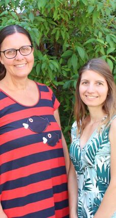 Simone Ernst-Geier und Denise Sauter sind neu beim Caritasverband.