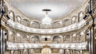 Das Schwetzinger Rokokotheater ist ein zentraler Ort des Festivals.