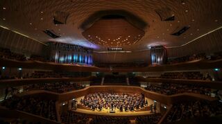 Die größte Orgel Asiens im weltweit größten Kulturzentrum unter einem Dach: ein Konzertsaal von Taiwans National Kaohsiung Center for the Arts bei der Eröffnung Mitte Oktober.