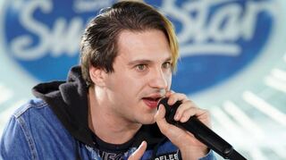 Nico Specht tritt bei der Castingshow DSDS mit seinem Lieblingslied von Rammstein auf.
