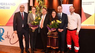 Die ersten sechs auf der CDU-Liste (v.l.): Steffen Ratzel, Martina Herrdegen, Claudius Kranz, Katharina Dörr, Alexander Fleck und Chris Rihm.