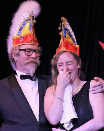 Am Ende musste Präsident Rolf Remmele Tamara trösten.