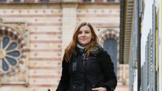 Hedwig Drabik freut sich auf ihre Arbeit als Dombaumeisterin.