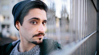 Ihm sitzt der Schalk im Nacken: Nektarios Vlachopoulos.