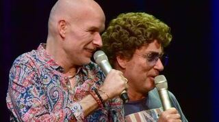 Witzige Schnellsprecher: Till Hoheneder (l.) und Atze Schröder.