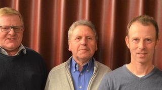 Der Vorstand des Bauernverbands Heddesheim (v.l.): Rainer Hege, Wilhelm Schmitt, Christian Bach und Rupert Bach. Auf dem Bild fehlt Thomas Schmidt.