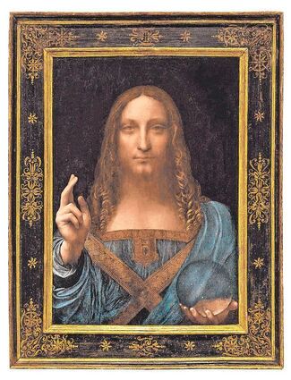 Wirklich ein Original von Leonardo? Das Gemälde „Salvator Mundi“, das für umgerechnet 401 Millionen Euro versteigert wurde.