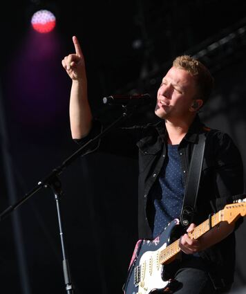 Passionierter Live-Musiker: Joris, hier im Juni 2017 beim Hessentag in Rüsselsheim.