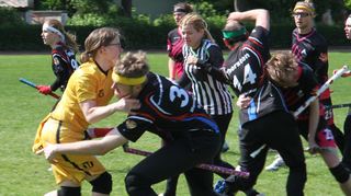 Quidditch verlangt den Spielern und Schiedsrichtern viel ab.
