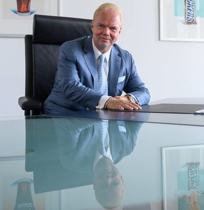 Utz Claassen, Geschäftsführer der Medizintechnikfirma Syntellix, in seinem Büro in Hannover.
