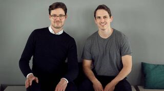 Die Getsafe-Gründer Marius Blaesing (links) und Christian Wiens.