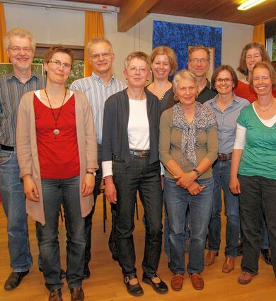 <p>Die Führung des Schriesheimer Kammerchors nach den Vorstandswahlen auf der Jah-reshauptversammlung, bei der die Leistungen der Aktiven deutlich wurden.</p>